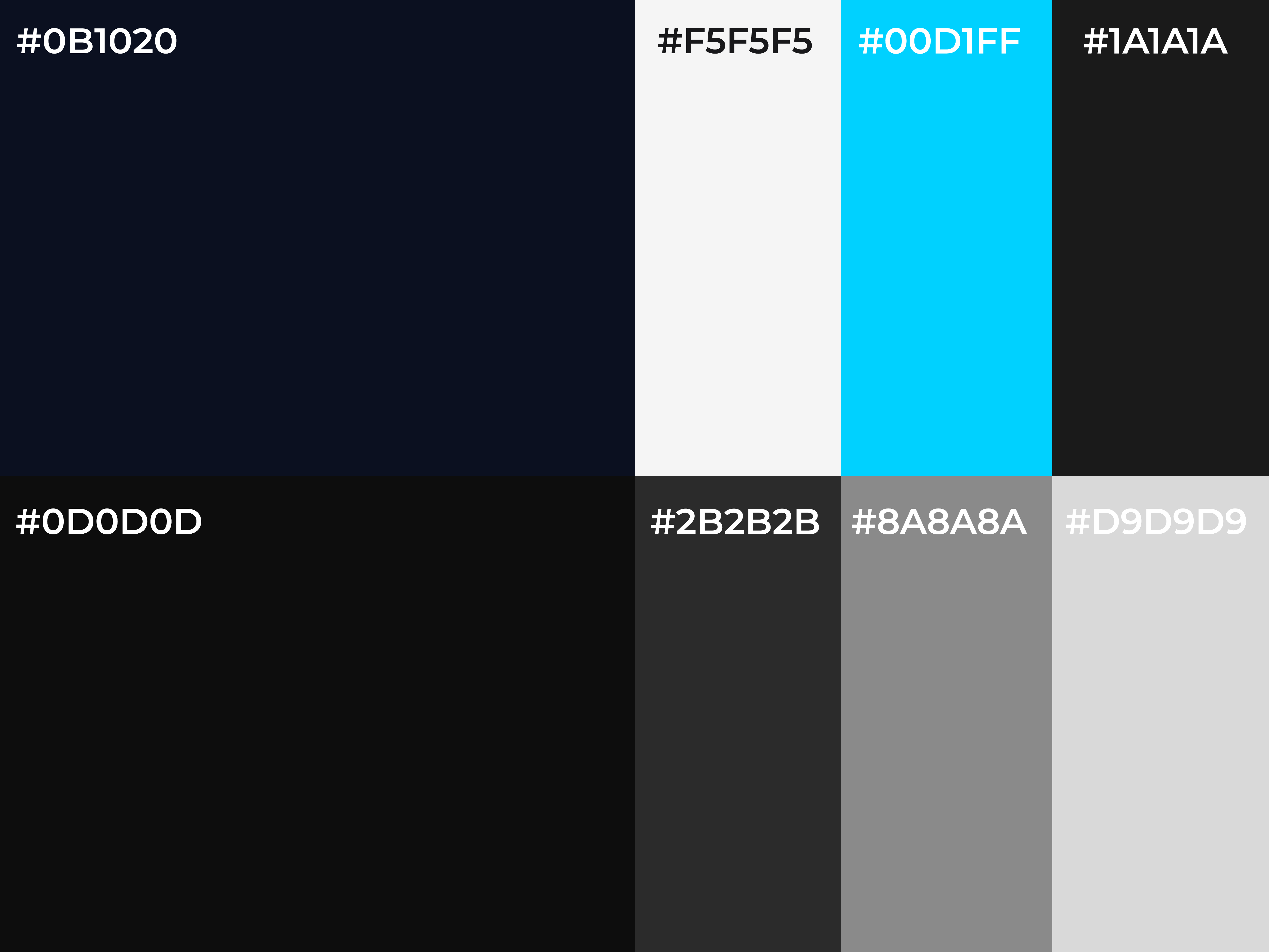 Panther Cup Color Palette